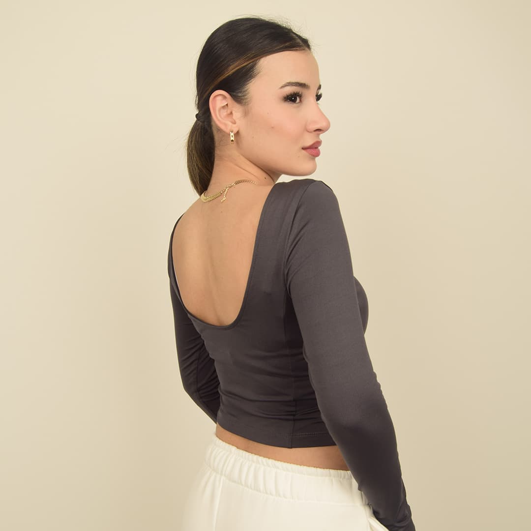 Sirt Dekolteli Body